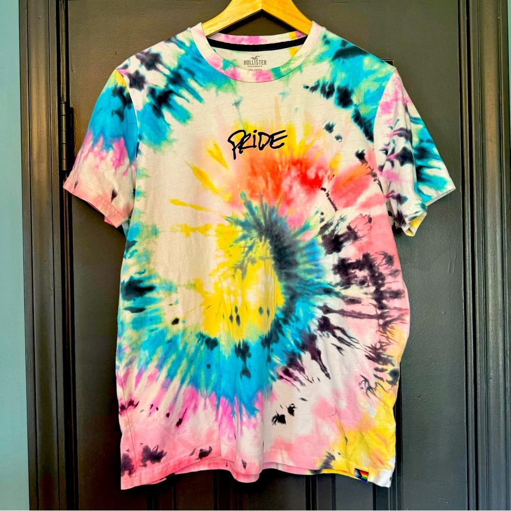 🏳️‍🌈 Hollister Pride Tie Dye T-shirt